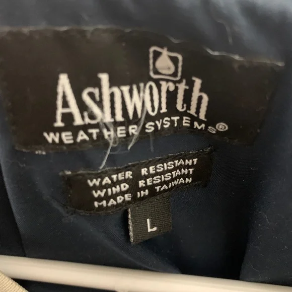 Treetops Golf Weather Resistant Navy Pullover Size Large - Picture 2 of 2